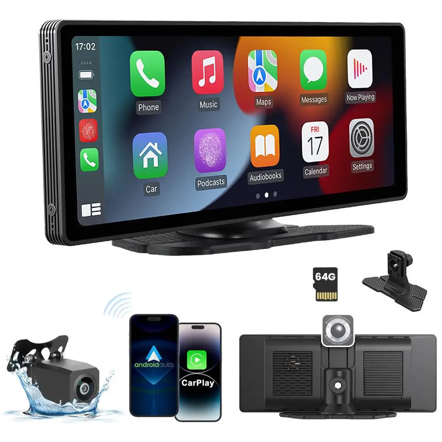 CarPlay Screen + Dash Cam