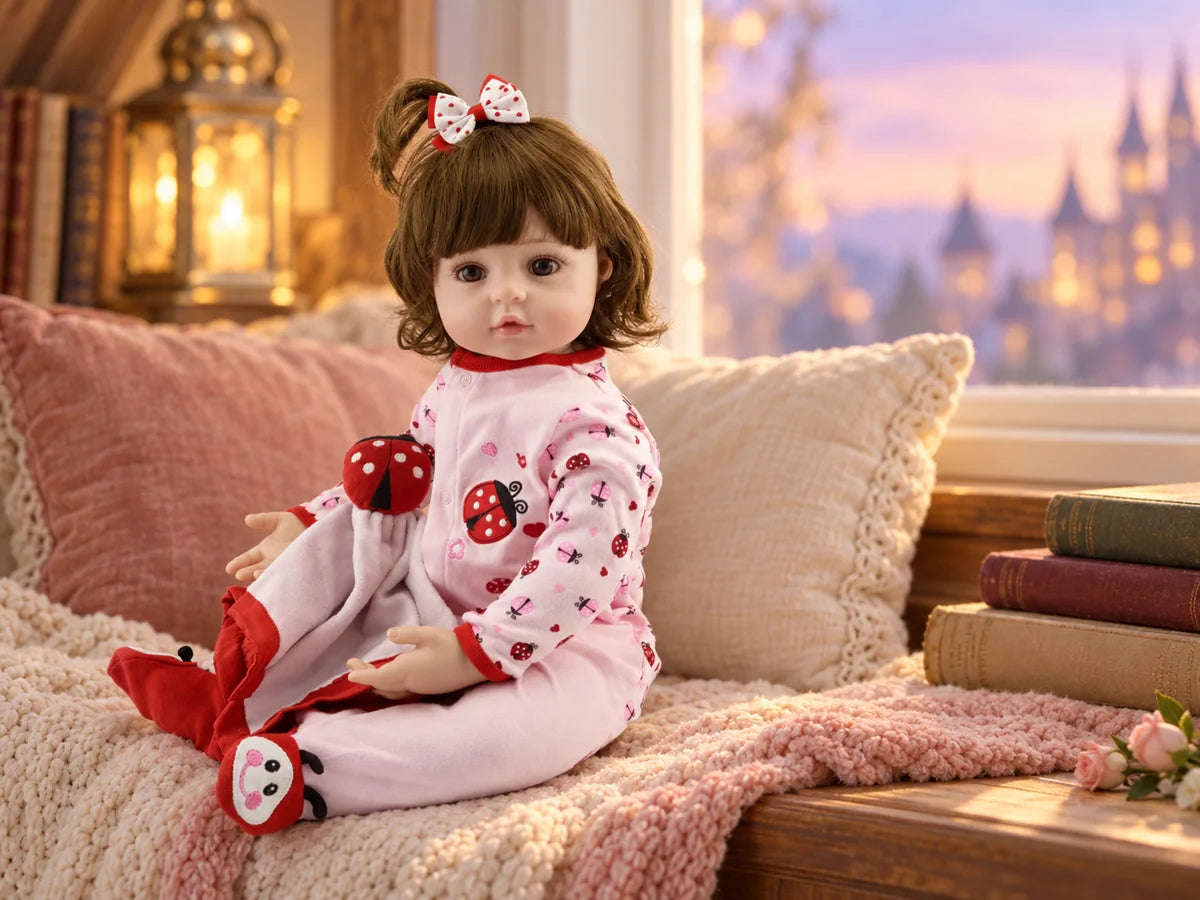 Maisie, 19 inch reborn baby doll